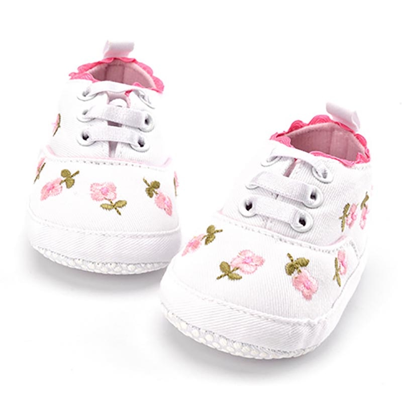 Baby Girl Shoes Floral Booties